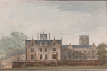 Lilleshall, Shropshire: Zuidelijke elevatie
