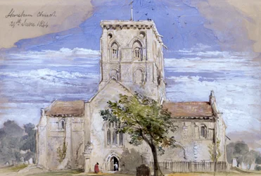 Shoreham kerk, Kent, 1844