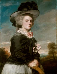 Miss Elizabeth Keppel, later mevrouw Thomas Meyrick