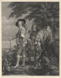 Karel I van Engeland en de Hertog van Hamilton