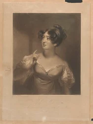 Miss Mellon in de rol van Voltante in de Honeymoon
