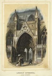 Lincoln Kathedraal, zuidelijke ingang