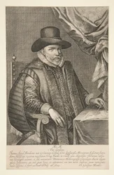 Portret van John Speed
