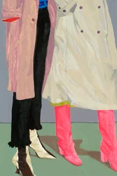 Stijl van Pink Boots