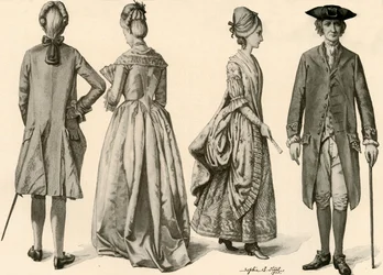 Kleding tijdens het bewind van George III, 1760-1776, 1903, 1937