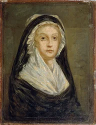 Marie Antoinette in de Conciergerie, 1793