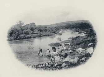 Hoe kleren worden gewassen in de Transvaal