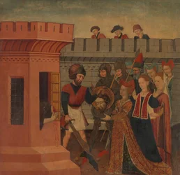 De onthoofding van Johannes de Doper