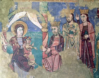 Driekoningen Muur uit de Kerk van Navasa, Huesca