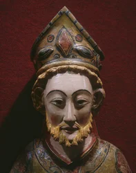 Hoofd van St. Petrus, laat 13e eeuw-begin 14e eeuw