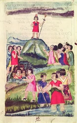 Illustratie van Manco Capac, uit 