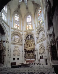 Interieur van de Capilla del Condestable, eind 15e eeuw