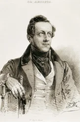 Portret van Angel de Saavedra y Ramirez Baquedano, hertog van Rivas