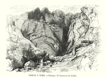 Ravijn van Delphi, Griekenland