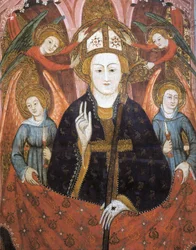 St Lazarus, retablo van het leven van St Lazarus