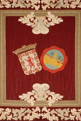 Wandtapijt uit de Hal van de Mozaïeken in het Alcazar van de Christelijke Koningen