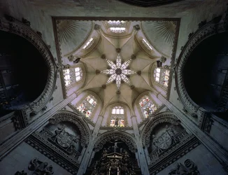 Het plafond van de Capilla del Condestable, eind 15e eeuw