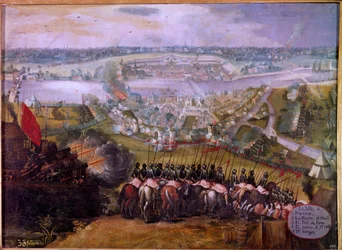 Het beleg van Maastricht door de Spanjaarden in 1579