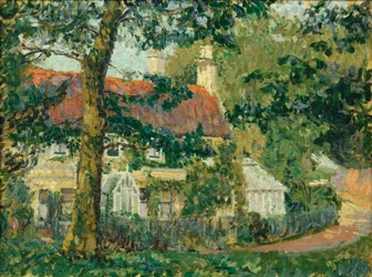 Een Huisje met Rood Dak, Somerset, 1909-10