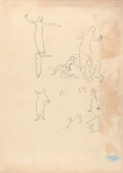 Grot van het Gouden Kalf: Studie van Dansers