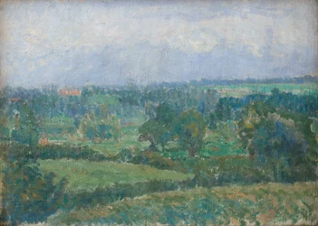 Landschap, ca. 1909-10 (olieverf op doek)