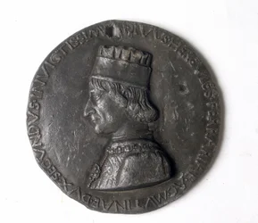 Medaille met afbeelding van Ercole d