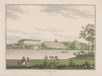 Augustenborg Slot op het eiland Als