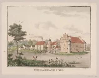 Hesselagergaard op Funen