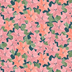 Poinsettia patroon