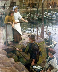 De oude piertrappen