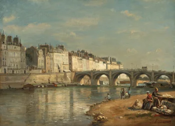 Pont de la Tournelle, Parijs, 1862