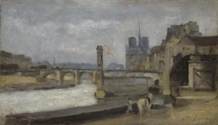 De Pont de la Tournelle, Parijs, 1862-1864