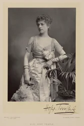 Miss Hope Temple, portretfoto