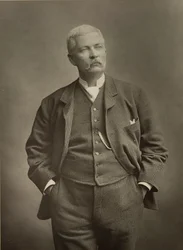 Sir Henry Morton Stanley (1841-1904), ontdekkingsreiziger, portretfoto