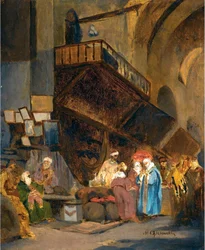 Bazaar in Constantinopel