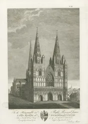 Lichfield Kathedraal - Westgevel