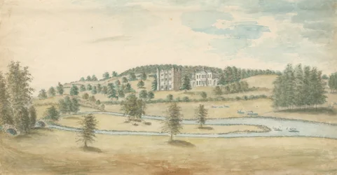 Tixall Hall en Poortgebouw