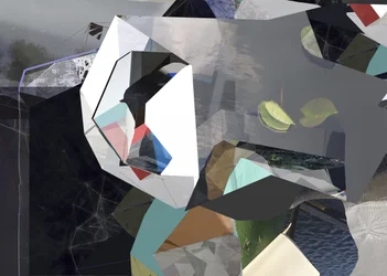 Gefragmenteerde geometrische abstractie