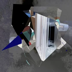 Gefragmenteerde geometrische reflecties