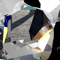 Stedelijke abstracte collage