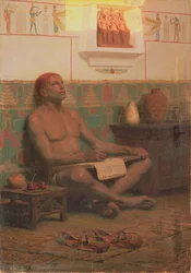 De koninklijke schrijver Rah-Hotep