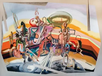 Surrealistische organische vormen