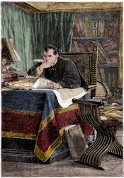 Portret van Niccolò Machiavelli (1469-1527)