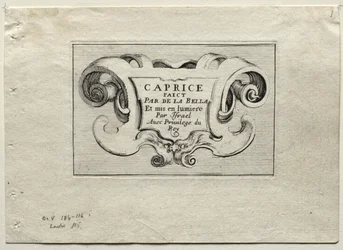 Caprices: Titelpagina