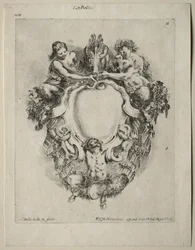 Collectie van Diverse Caprices en Nieuwe Ontwerpen van Cartouches en Ornamenten: Nr. 11