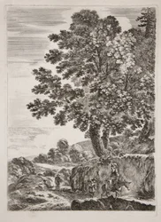 Vier grote verticale landschappen, plaat 2