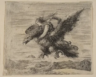 Jupiter en Ganymedes, uit Spel van Mythologie, 1644