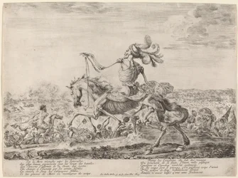 De dood op een slagveld, 1648