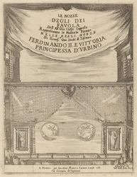 Le Nozze degli Dei: Frontispice, 1637