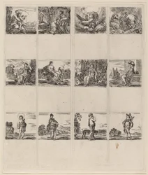 Mythologische speelkaarten, 1644